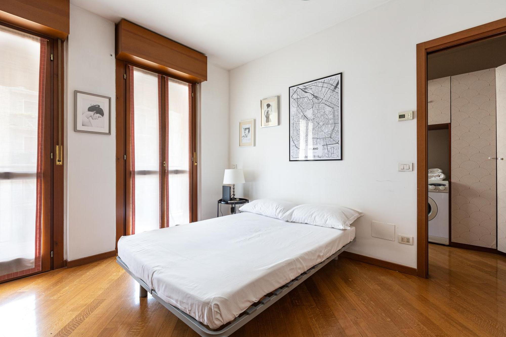 מילאנו Cosy Studio With Balcony & Private Garage מראה חיצוני תמונה